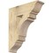 Ekena Millwork Merced Traditional Rough Sawn Bracket, Douglas Fir, 6"W x 22"D x 26"H BKT06X22X26MRC01RDF - alternate 1